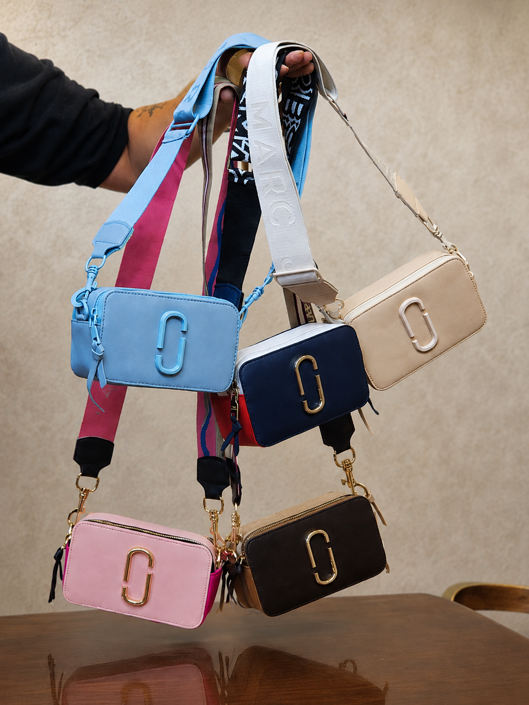 کیف زنانه و دخترانه اسپرت مارک جاکوبز (marc jacobs) در رنگبندی